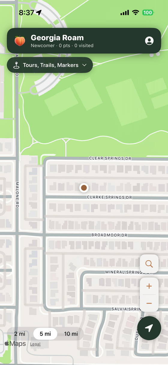 Georgia Roam — the live map of Georgia's historic places